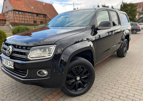 Volkswagen Amarok cena 92900 przebieg: 170523, rok produkcji 2016 z Elbląg małe 466